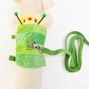 Adjustable Hamster Vest Harness Cartoon Hamster Lead Rope Soft Ferret Walking Leash  Walking