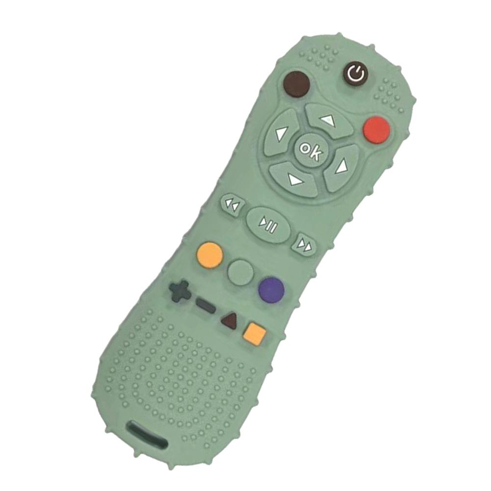 Прорезыватели Игрушки Форма Пульта Дистанционного Управления Силиконовый Молярный Стик Прорезыватель Жевательные Игрушки Для Младенцев и Малышей 3+ Месяцев