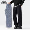 XueZhongFei Unisex Winter Down Pants