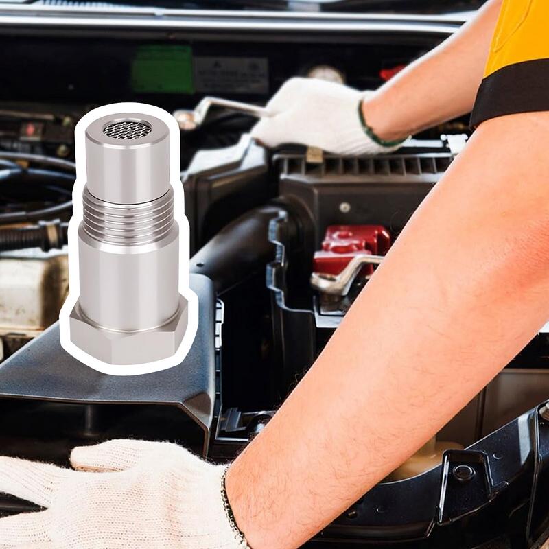 Проставка для датчика кислорода Нержавеющая сталь 2 шт. Адаптер датчика кислорода Автомобильный Запасной Разъем Для обхода двигателя Слив Искрогаситель