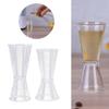 Transparent Resin Cocktail Measure Cup with Scale Cocktail Jigger  Milk Tea Shop