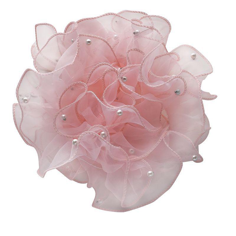 12 см жемчужная пышная окантовка букет цветов органза для поделок своими руками