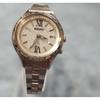 Б/у Неиспользованный класс циферблат с блестками Seiko Lukia SEIKO радио-солнечный