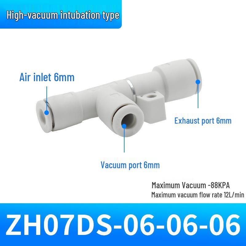 Vacuum Generator Suction Valve Pneumatic Negative Pressure Generator CV15hsZU05ZV ZH10BS