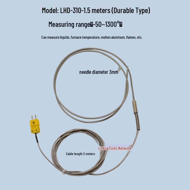 Цифровой термометр DM6801A с контактным датчиком K-типа