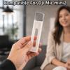PETG Microphone Handheld Grip Microphone Handle Stand for DJI Mic mini2 Audio Recording