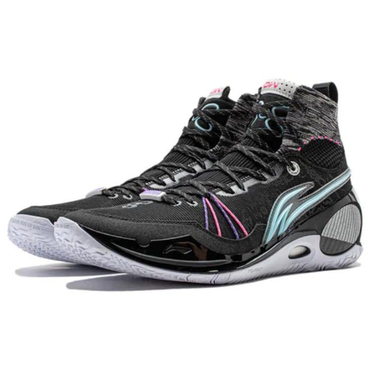 Li-Ning Way of Wade 808 3 Ultra V2 Team No Sleep Мужские кроссовки Черный ABAU013-4