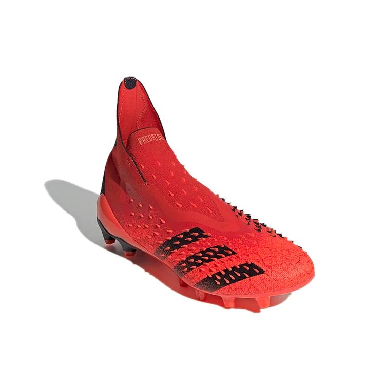 Adidas Predator Freak+ AG 'Demonskin - Solar Red' (Unisex) Red / Core Black / Solar Red Soccer Shoes FY8427