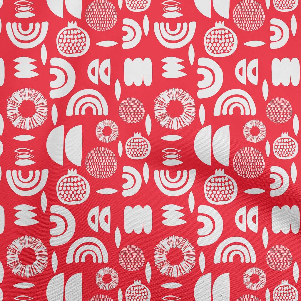 oneOone Cotton Flex Medium Blue Fabric Abstract  Sewing Craft Projects Fabric Prints By Yard 40 Inch