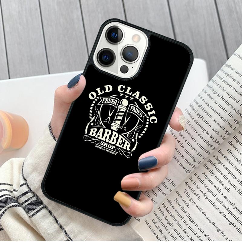 Barber Funny Vintage Classic Barber Retro Phone case For iPhone 17 Air 16 15 14 11 12 13 Pro MAX Plus cover