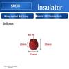 Изолятор SM MNS 30*30 Ненасыщенный Полиэстер BMC SMC
