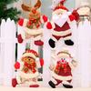Christmas Tree Accessories Pendant Christmas Doll Christmas Decorations, Dancing Cloth Puppet Small Hanging Pendant Gift
