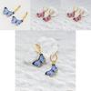 Creative Butterfly Alloy Earrings Trendy European American Womens Jewelry