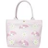 Hatayama Shoji Sanrio 3D Flower Series Tote My H24 X W32 X Product 33202991 Bag, Melody, Approx. D9.5cm, Number