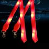 LED Light Up Neck Strap Flashing Lanyards Card Holder ID Badge Case Cruise Lanyards Keychain