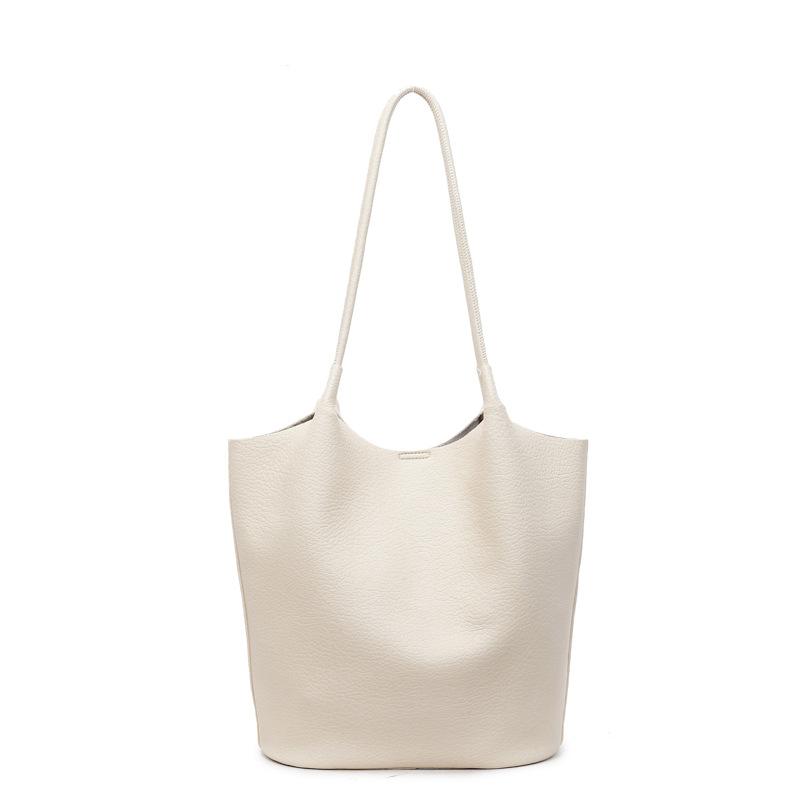 Minimalist Style Large Bag Women's 2025 New Fashion Retro Tote Bag Large Capacity Casual Commuting Shoulder Armpit Bag