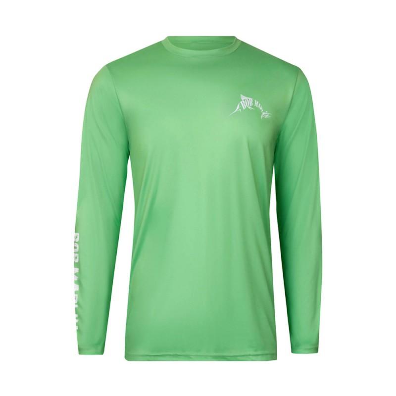 Mens Quick-Dry UV Protection Hooded Fishing Shirt Outdoor Sea Lightweight Breathable Angling Top With UPF 50