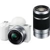 Sony Vlog Camera Interchangeable Lens VLOGCAM APS-C Mirrorless Single-lens Camera ZV-E10 Double Zoom Lens Kit (included Lens: SELP1650 + SEL5521
