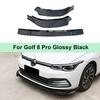 Для VW Golf 8 MK8 Life GTI GTD GTE R-Line Pro 2021 2022 2023 Накладка на губу переднего бампера, подбородок, комплект обвеса, тюнинг, аксессуары, сплиттер