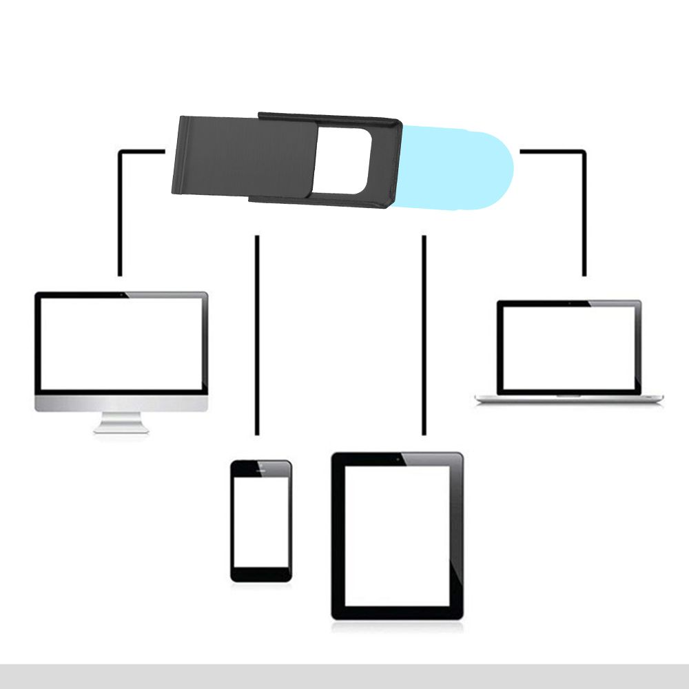 Универсальный защитный экран-блокиратор, наклейка на камеру, металлическая крышка для веб-камеры, защита конфиденциальности, слайдер