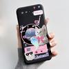 Чехол для Asus ROG Phone 5 5s ZS673KS I005DA I005DB ZS676KS Чехол Эстетичный Модный Милый Кот Мягкий Силикон Черный ТПУ Задняя Крышка
