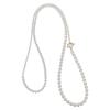 Glass Pearl Gradual Change Long Sweater Chain Imitation Shijia Pearl Chain A Wear More Niche Temperament Necklace Women