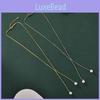 Elegant Geometric Pearl Pendant Titanium Steel Necklace For Women With Gold Plating Stylish Design For Fall 2024 Fashion Trends