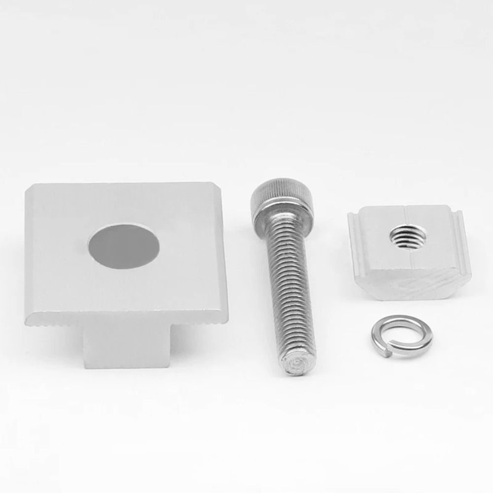 4Pcs Mid Clamp Solar Module Brackets Solar System Install Accessories  Solar System Installation