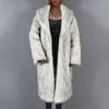 Модное повседневное длинное женское плюшевое однотонное пальто, женское термопальто, кардиган