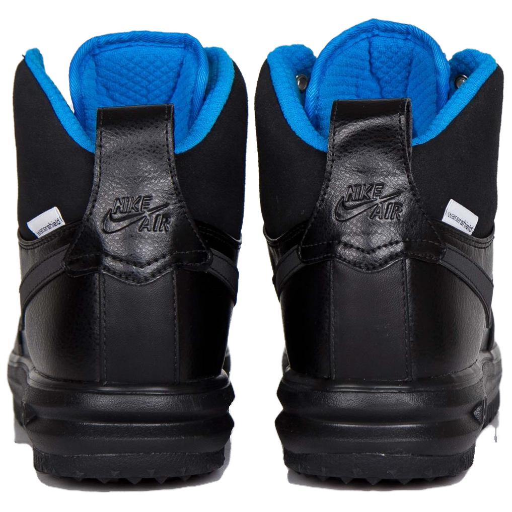 Nike Ботинки-кроссовки Lunar Force 1 Unisex Черный/Металлик-серебристый 654481-003