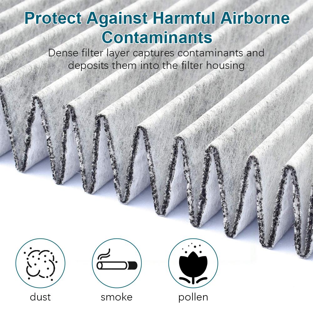 Car Engine Air Cleaner Flow Filter Set For Honda Odyssey 2011 2012 2013 2014 2015 2016 2017 17220RV0A00 80292SDAA01 Accessories