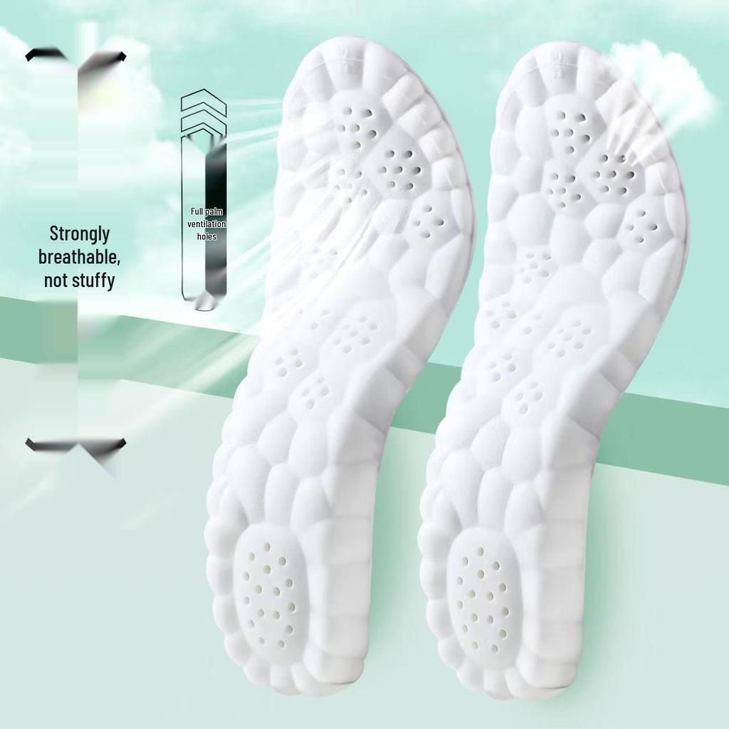 Спортивные стельки Footprint 4D - ПУ поддержка свода стопы, Антибактериальные, Устойчивые к запаху, Впитывающие пот, Дышащие, Высокая эластичность, Амортизация.