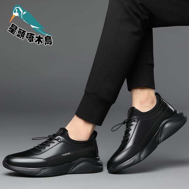 Star Head Woodpecker Men's Shoes New Trend Soft Sole Versatile Casual Sports Shoes Men's Shoes