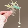 Elegant Retro Chinese Butterfly Tassel Comb Hairpin Accessory