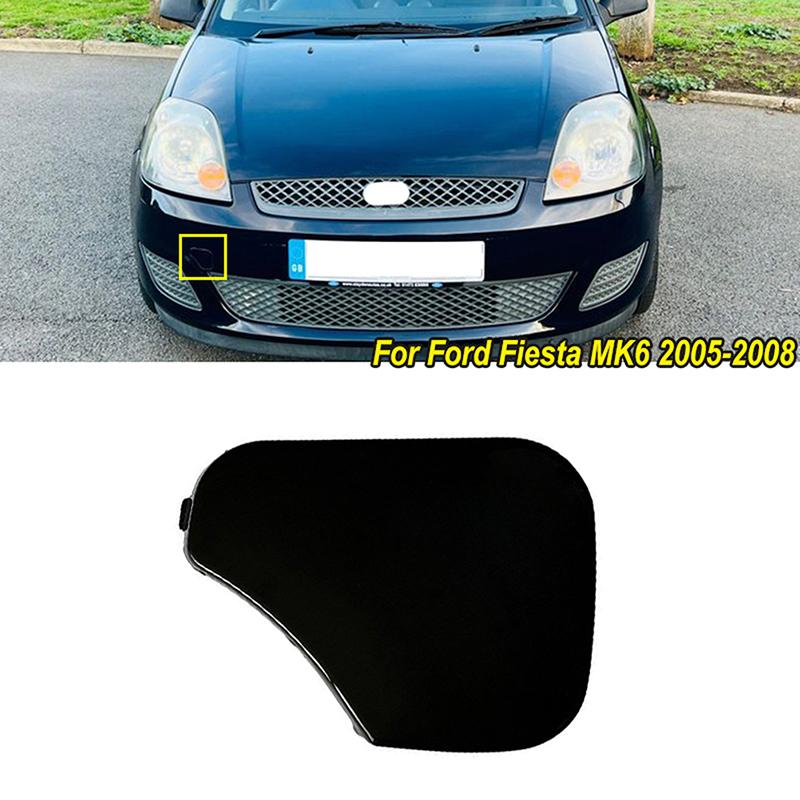 Крышка буксировочного крюка для решетки переднего бампера автомобиля для Ford Fiesta MK6 2005-2008, внешняя замена 1375861 6S6117A989