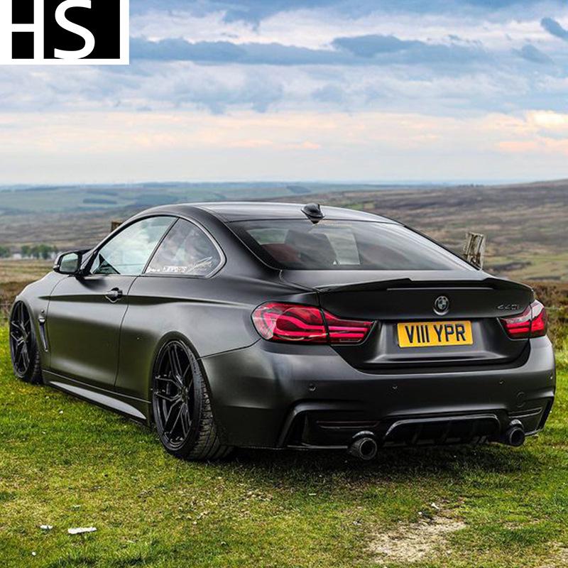 Carbon Fiber M4 Style Rear Wing Spoiler for 14-20 BMW 4 Series F32 Coupe