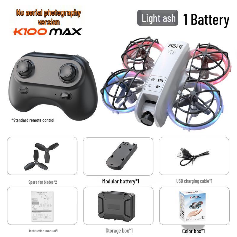 K100max GT3 Drone: Mini Dual-Camera Quadcopter with Optical Flow & Full Protection for Aerial Photography.