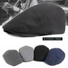 Knitted Golf Hats Vintage Beret Simple Men's Flat Cap Outdoor