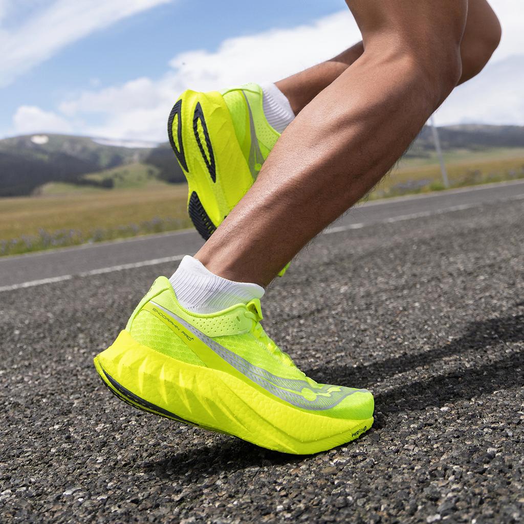 SAUCONY Endorphin Pro 4 Citron Мужские кроссовки Зеленый Серебристый S20939-223