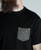 Schott STUDS T-SHIRT SPIDER Футболка со стразами, Мужская, Размер 2XL, 010, Черный, 782-5134011