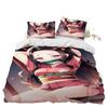 Beautiful  Bedding Set Demon Slayer 3D Printed Cozy Soft Duvet Cover King Queen Twin Size Birthday Gift Bedroom Decoration