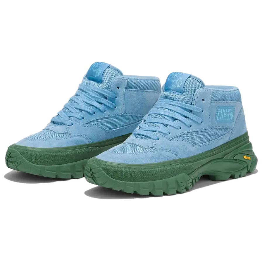 Vans OTW Half Cab 33 Vibram Удобные Универсальные Прочные Ботинки Средней Высоты для Активного Отдыха Унисекс Синие VN000EB2FG8