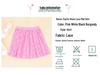 Girls' Chiffon Ballet Skirt - Toddler Dance Costume with Lace Trim