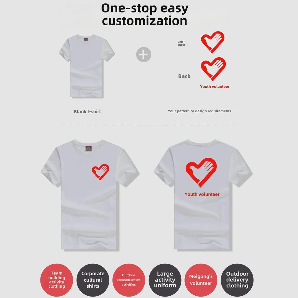 Футболка унисекс из чистого хлопка 200 г с коротким рукавом, расписанная вручную, для самостоятельной и индивидуальной печати