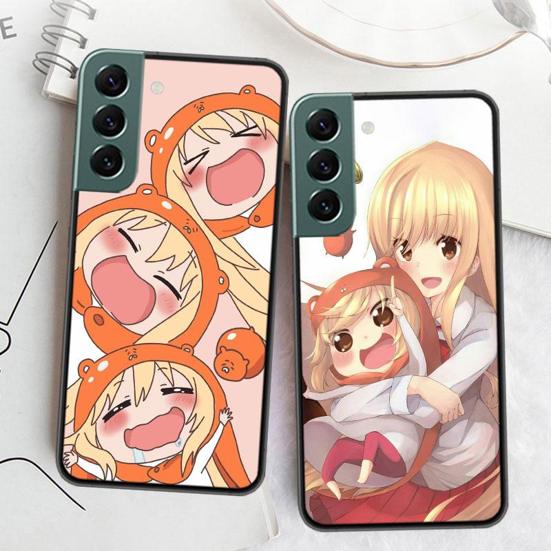 Химото! Чехол-телефон Umaru-chan для Samsung Galaxy S24 S22 Ultra S21 Plus S20 S23 FE S10 S10E S9 S8 S7 Edge Силиконовый Мягкий C