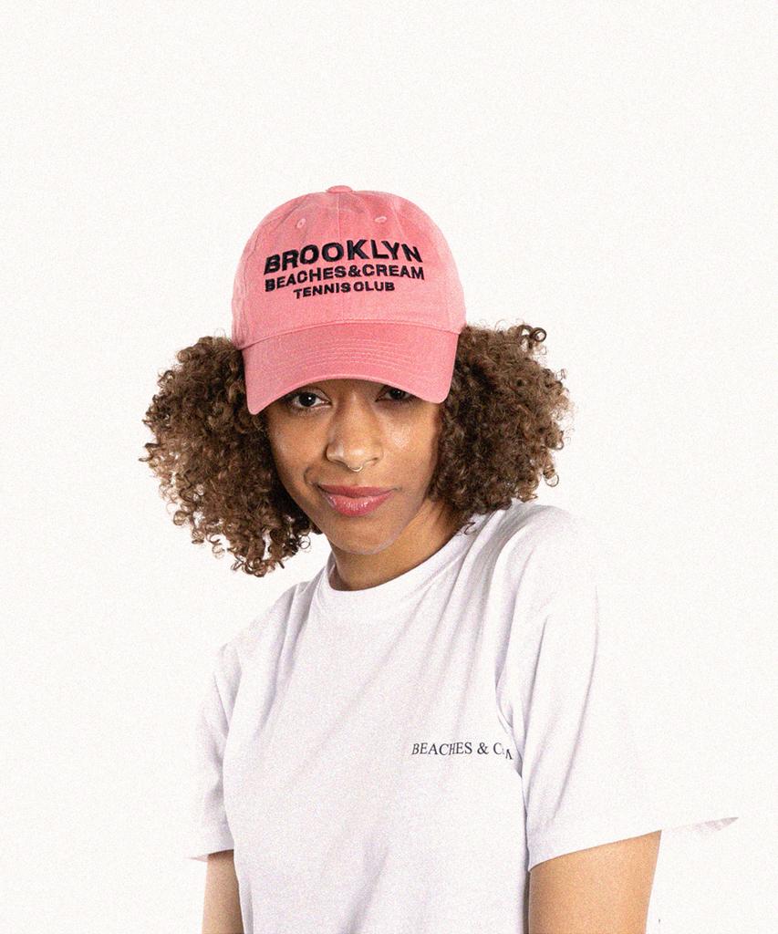 Кепка-бейсболка Bichiseuaenkeulim Brooklyn Tennis Club - Инди-розовый
