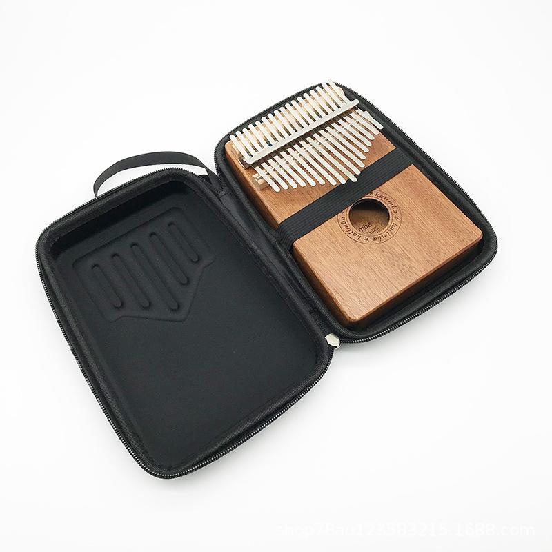 Kalimba Piano Box 17-tone 10-tone Kalimba Thumb Piano Box Thickened Kalimba Piano Bag Musical