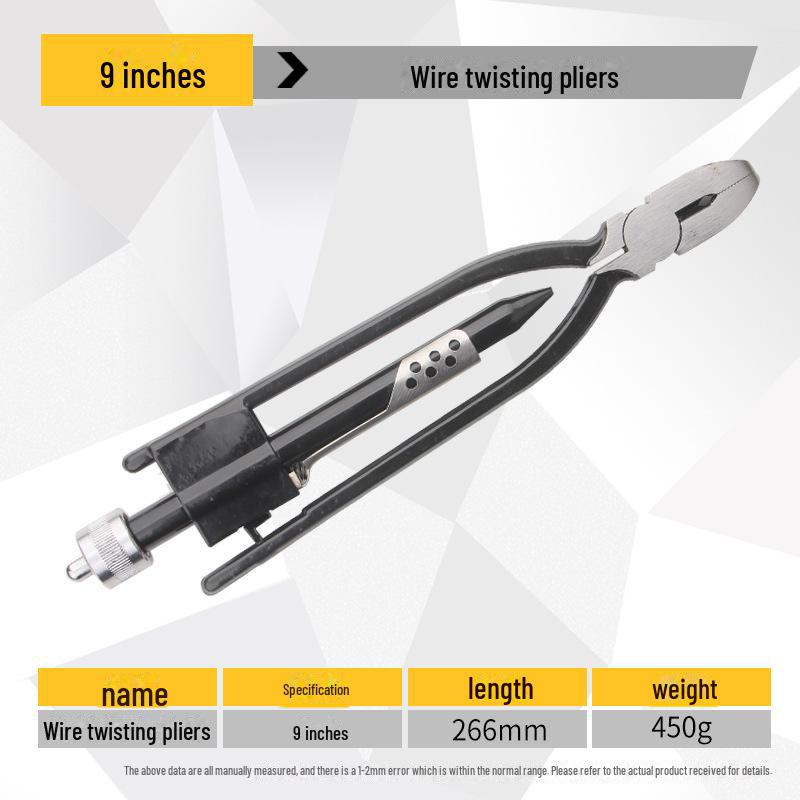 Клещи для скручивания проволоки 6/9 дюйма для применения в авиации, судостроении и мотоциклах