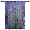 Фиолетовый цветок лаванды, поле, стул, оконные шторы, кухонные шторы, панель, домашний декор, шторы для гостиной, шторы для спальни