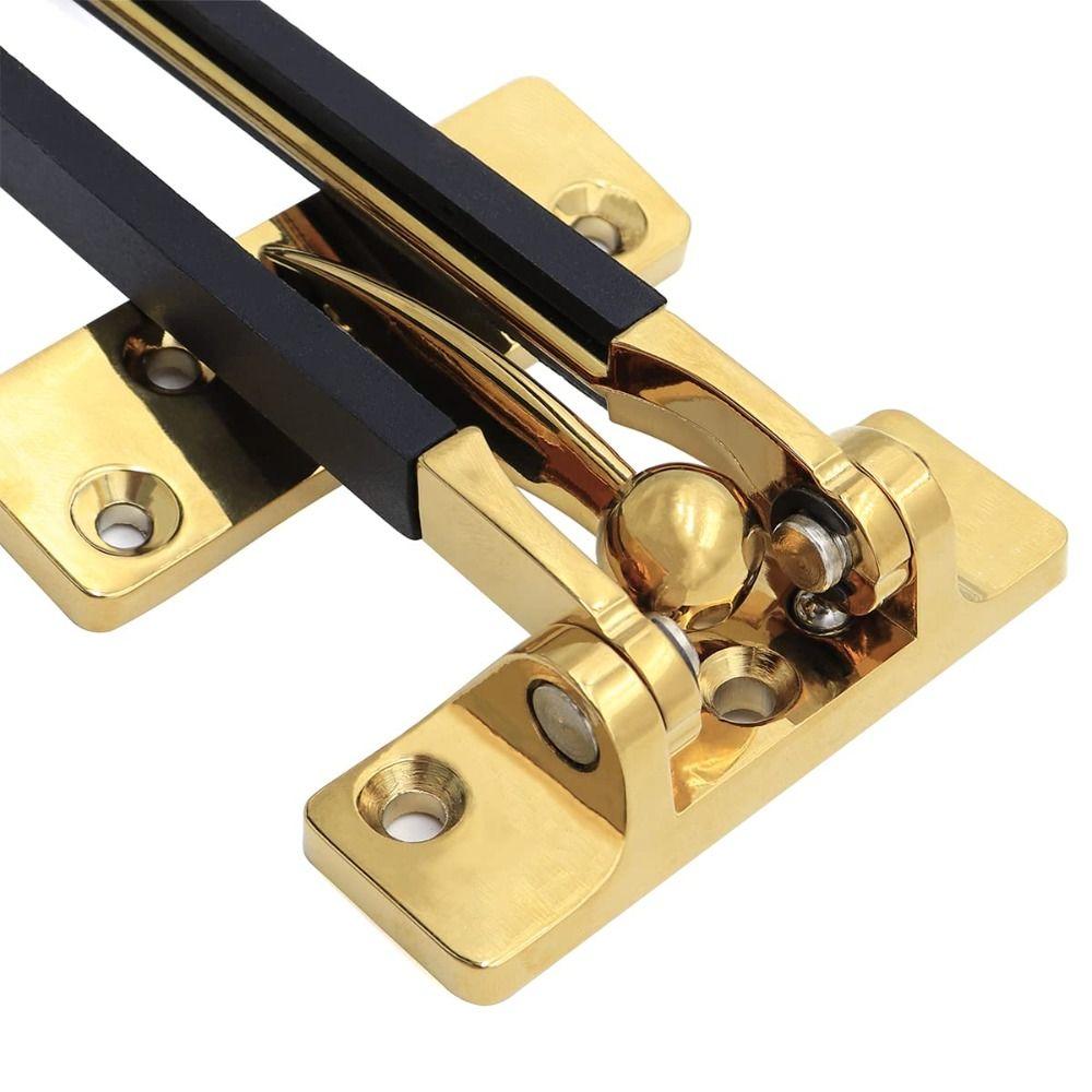 Zinc Zinc Zinc Alloy Sliding Door Catch Solid Bolt Door Bolt Durable Door Buckle  Kids Room